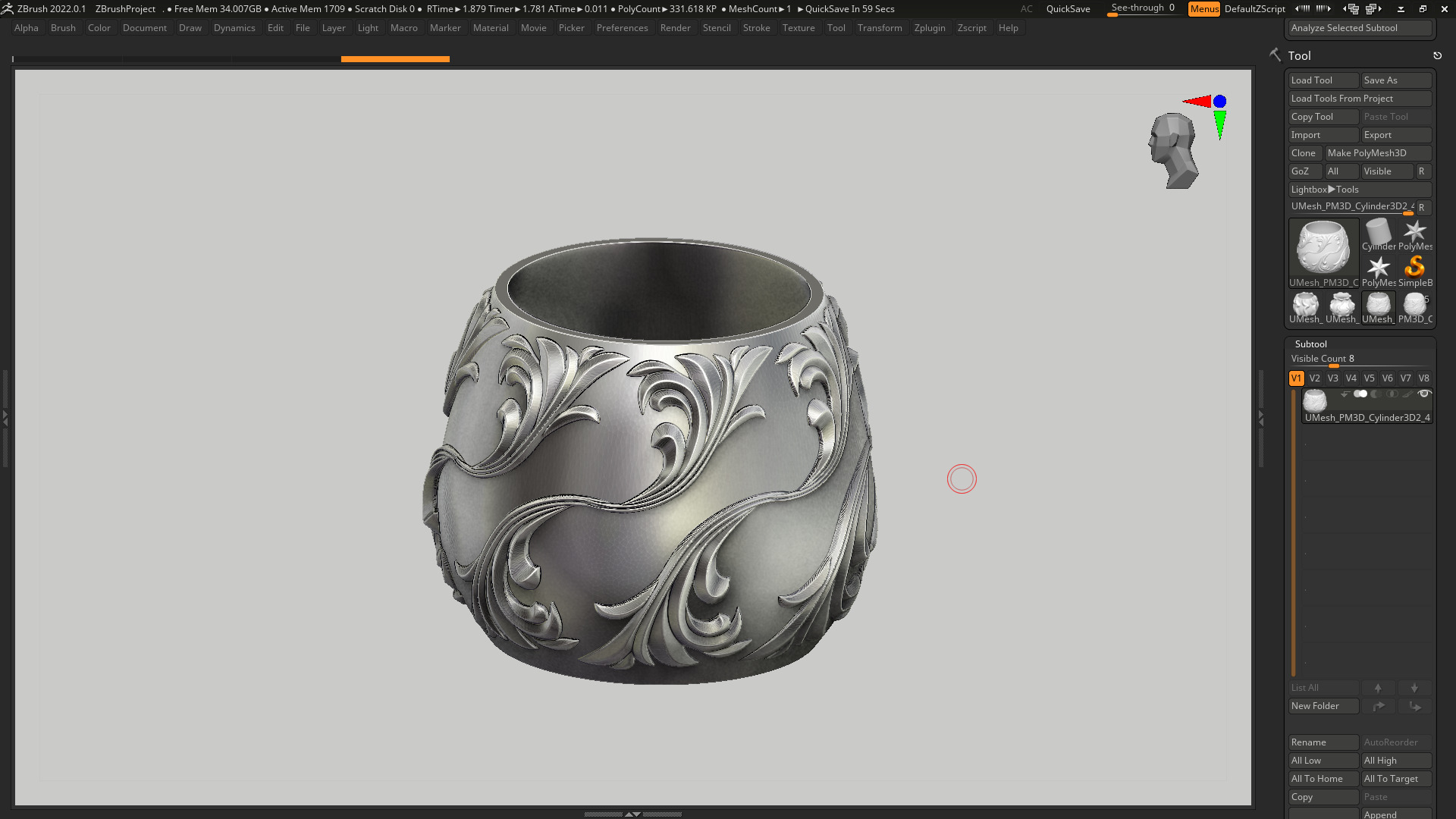 vase 3d print 430  3D print model_6