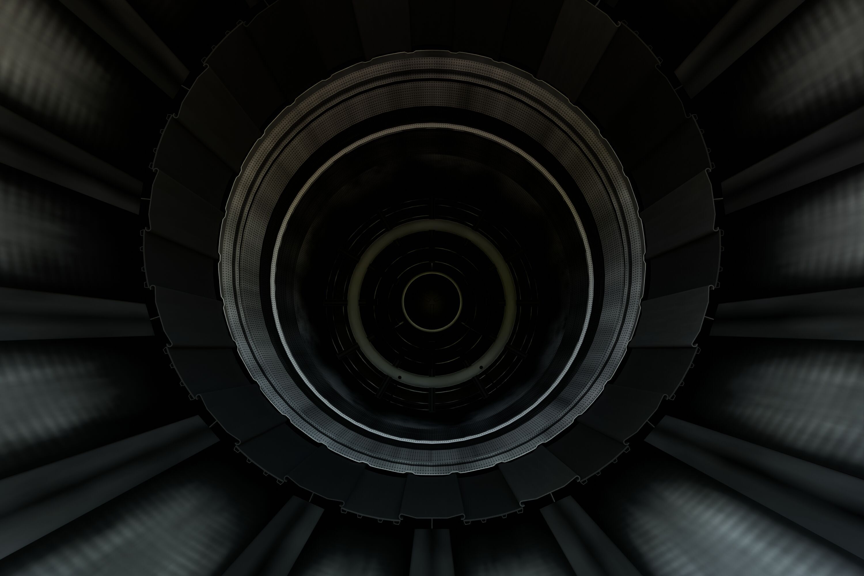 F-15 Engine Nozzle 3D model_7