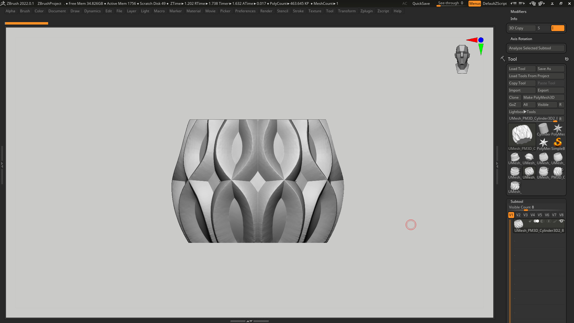 vase 3d print 427  3D print model_6