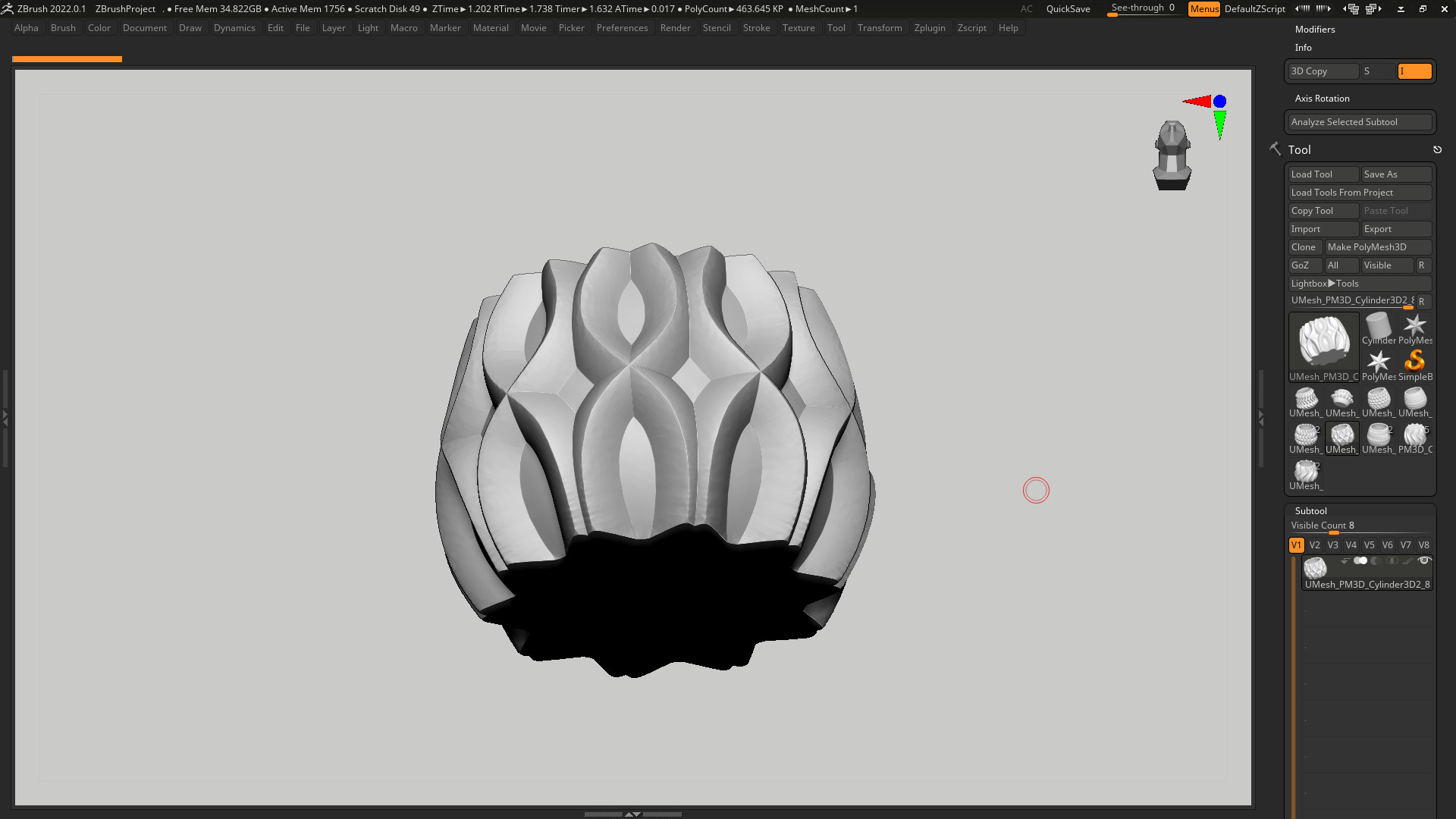 vase 3d print 427  3D print model_7