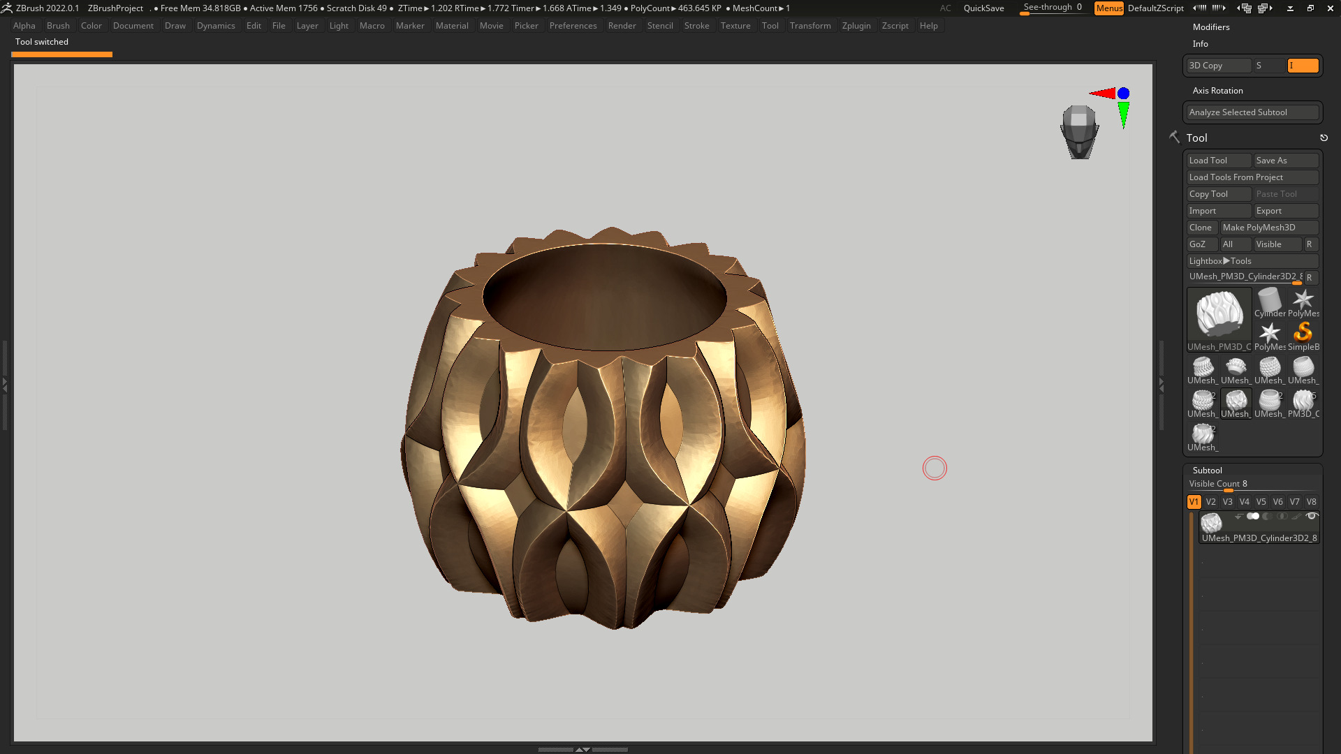 vase 3d print 427  3D print model_3