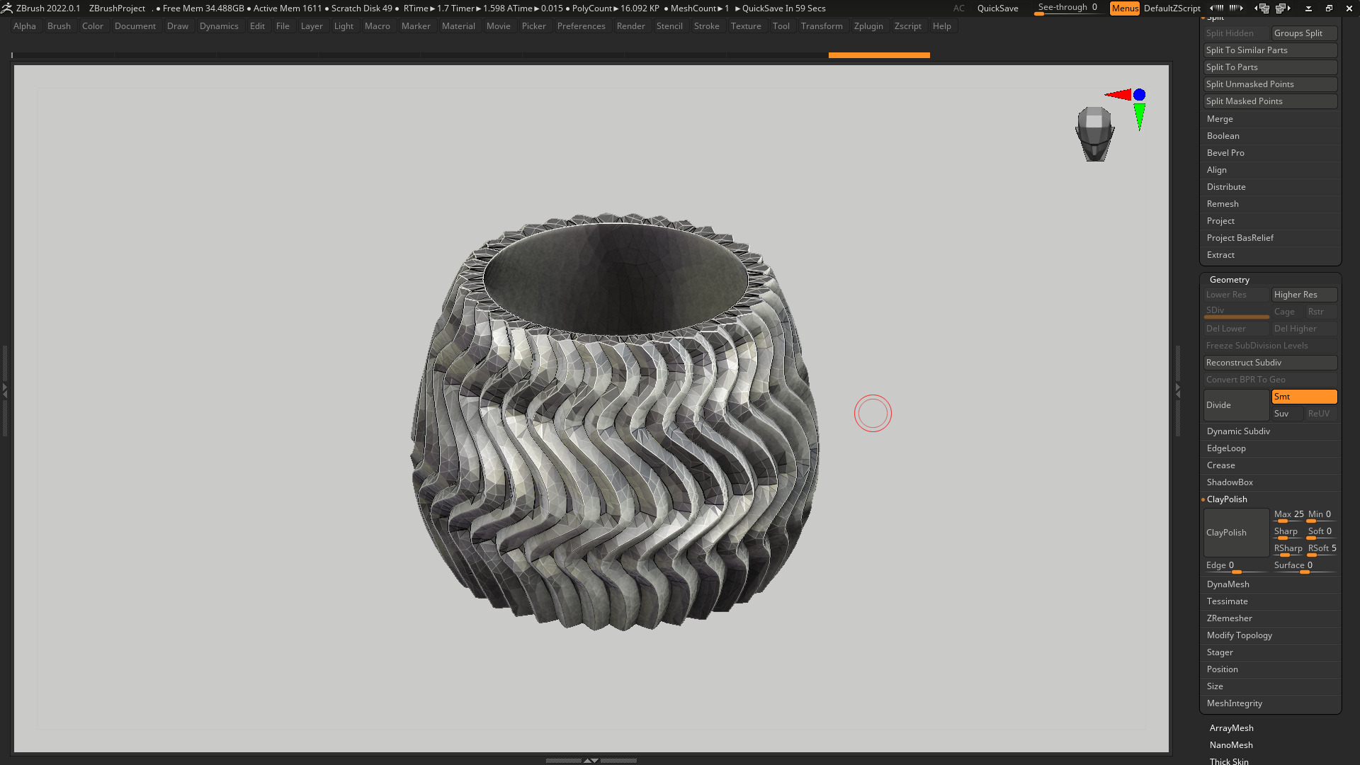 vase 3d print 425  3D print model_4