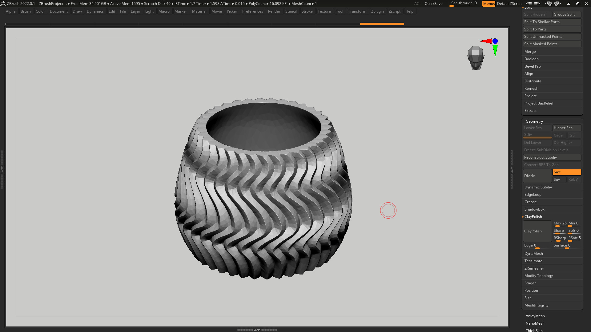 vase 3d print 425  3D print model_5