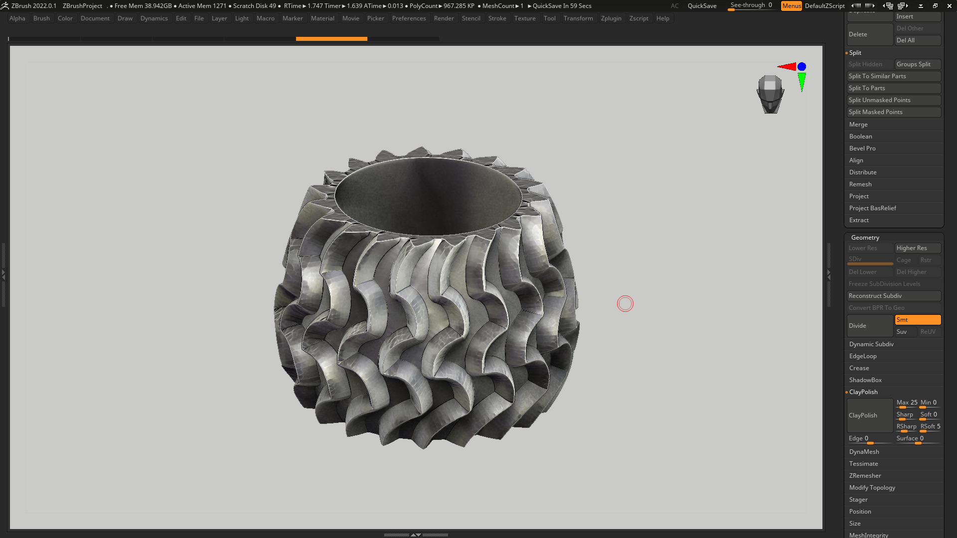 vase 3d print 424  3D print model_7