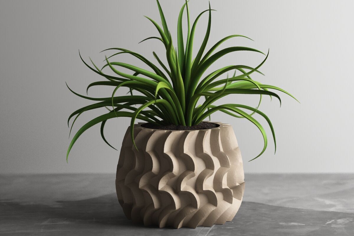 vase 3d print 424  3D print model_2