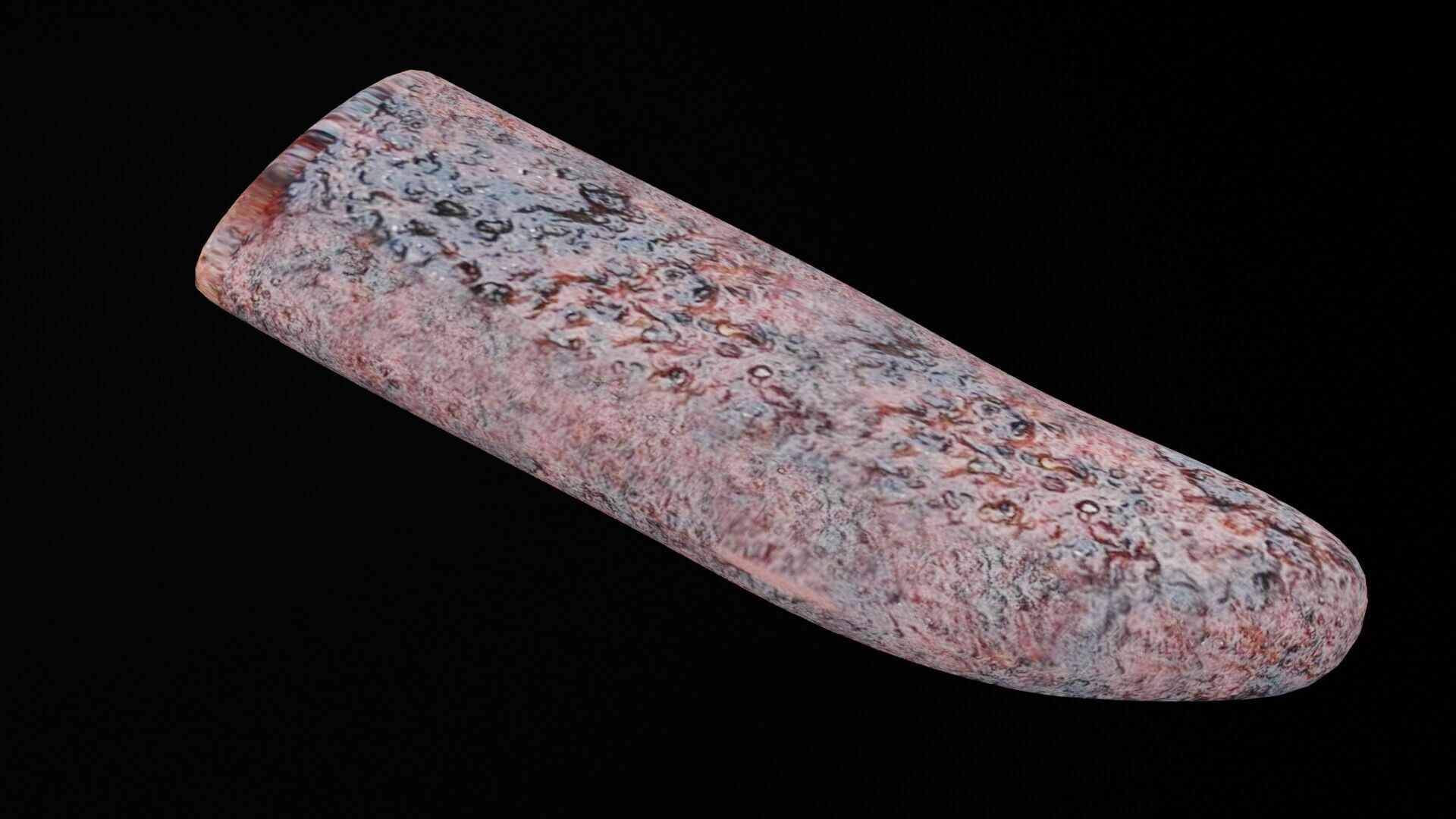 Grilled Minced Meat Low-poly 3D model_1