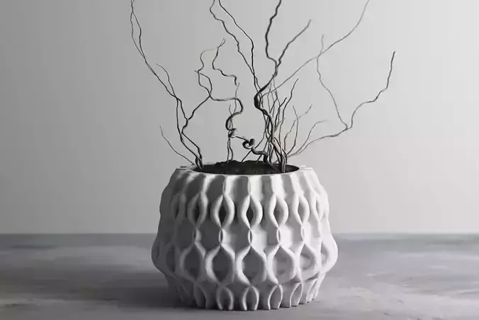 vase 3d print 418 