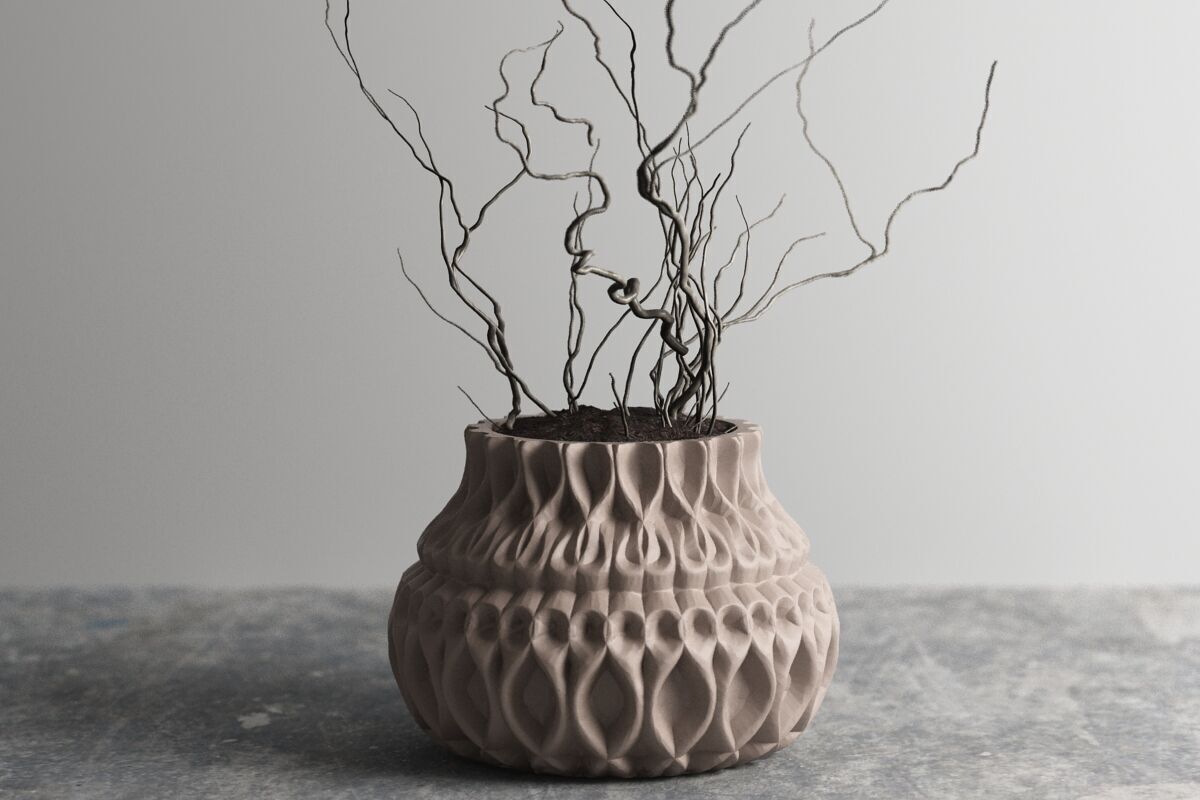 vase 3d print 416  3D print model_1