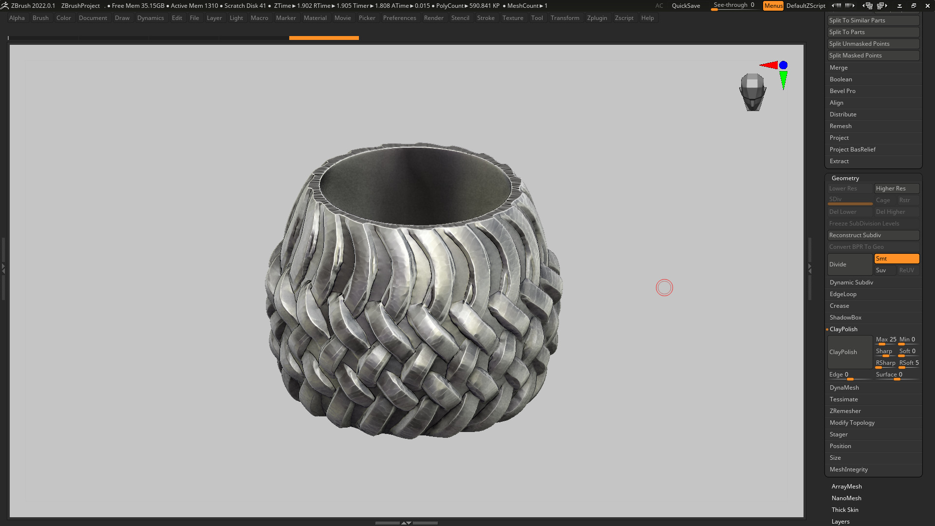 vase 3d print 415  3D print model_3