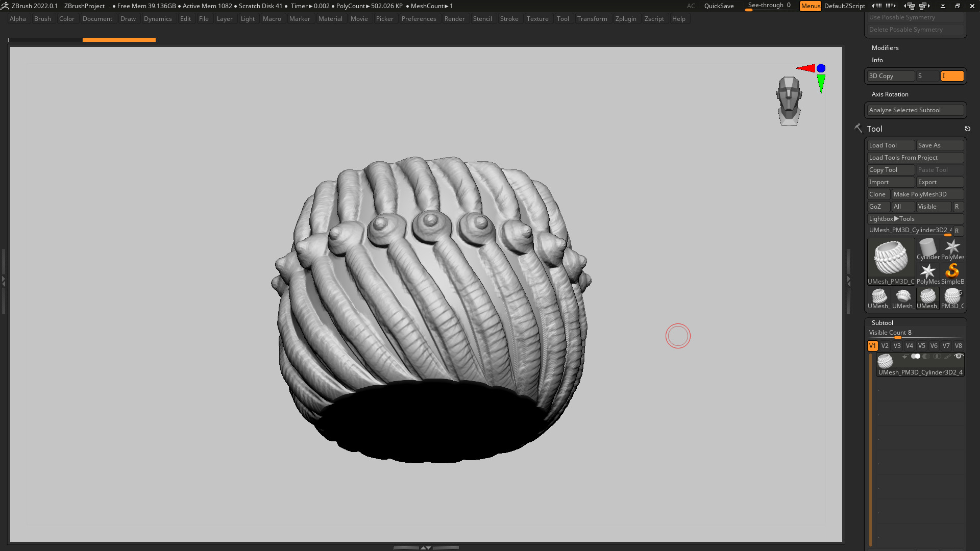vase 3d print 413  3D print model_5