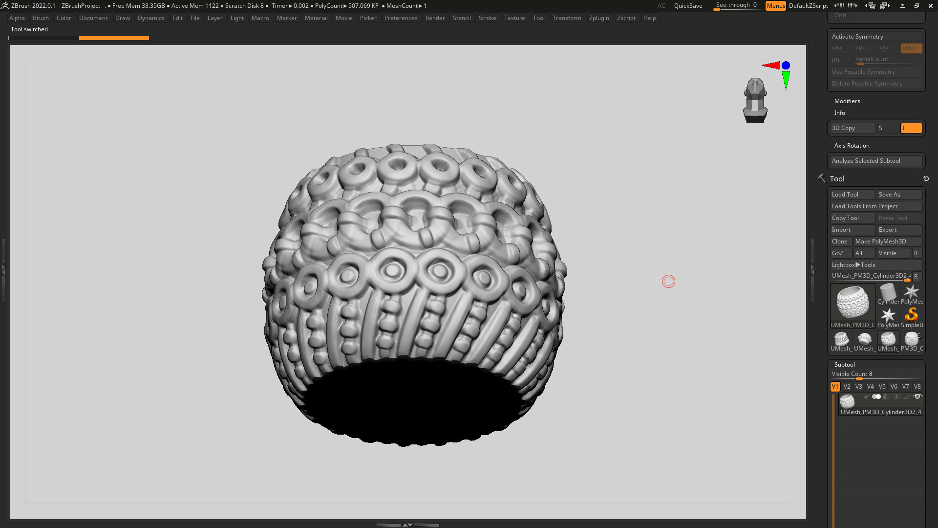 vase 3d print 410 3D print model_5