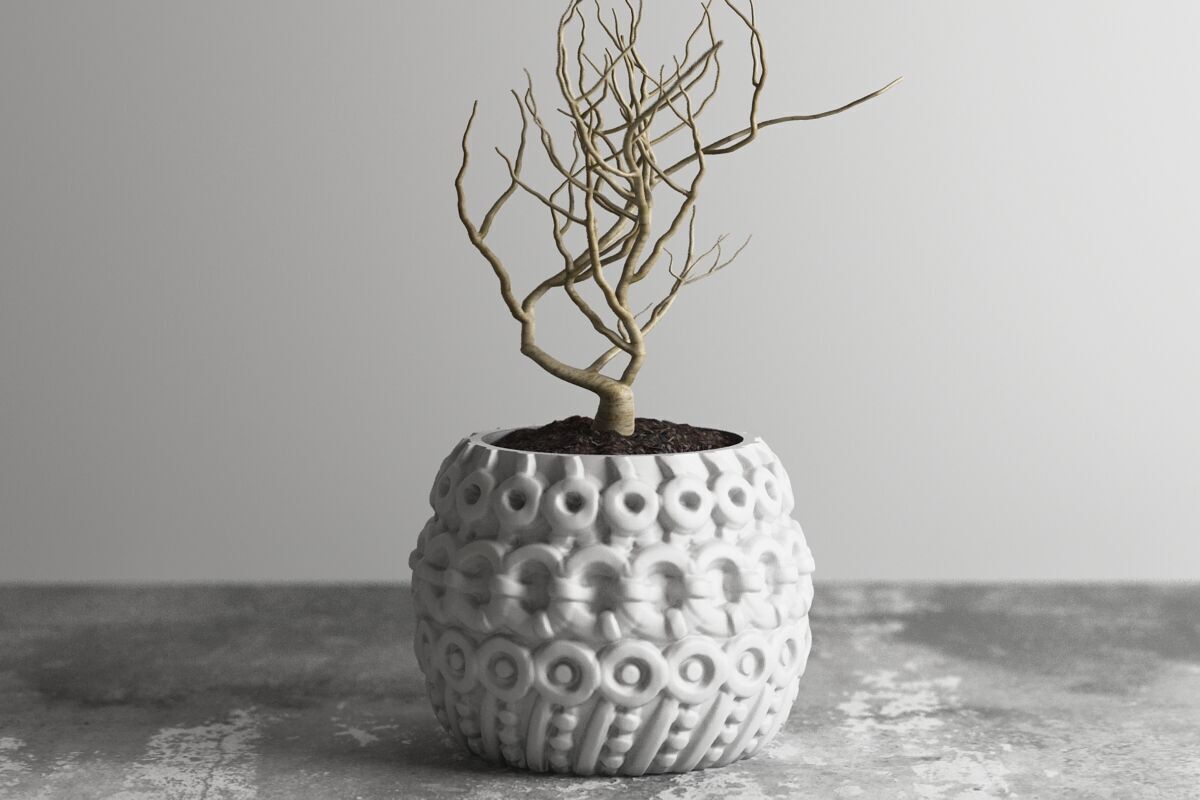 vase 3d print 410 3D print model_1