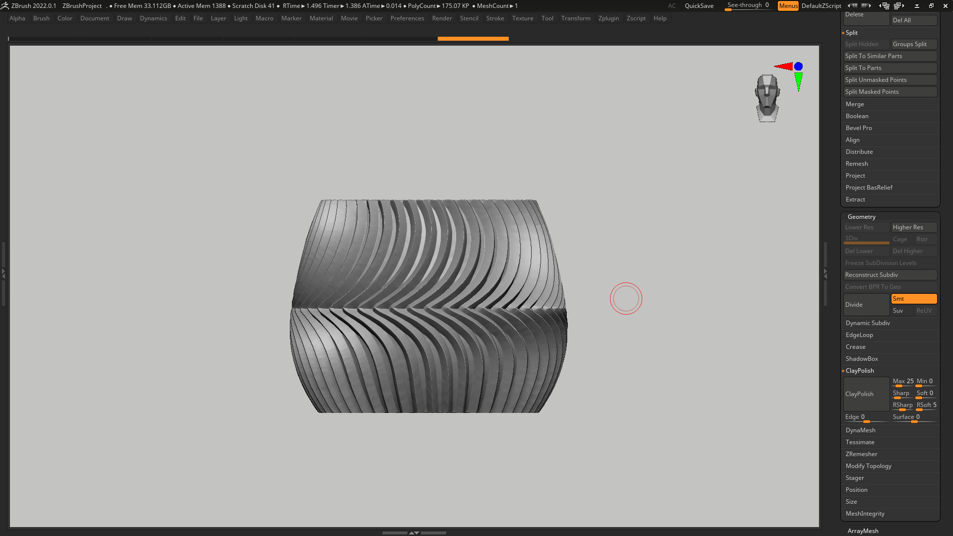 vase 3d print 408  3D print model_5