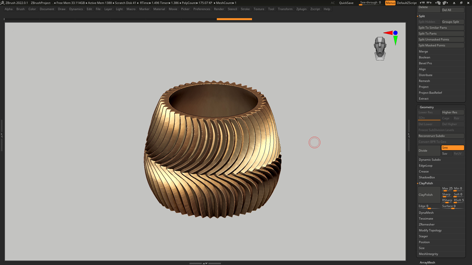 vase 3d print 408  3D print model_7