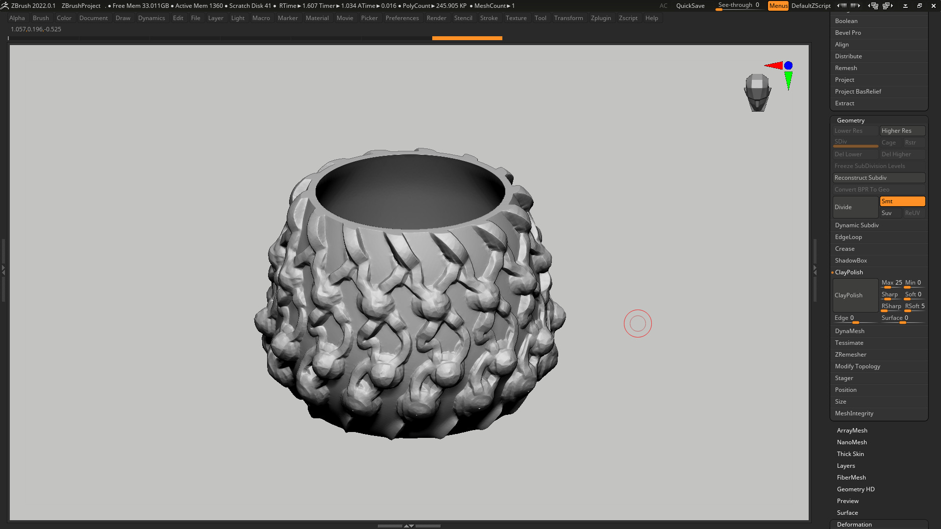 vase 3d print 407  3D print model_6