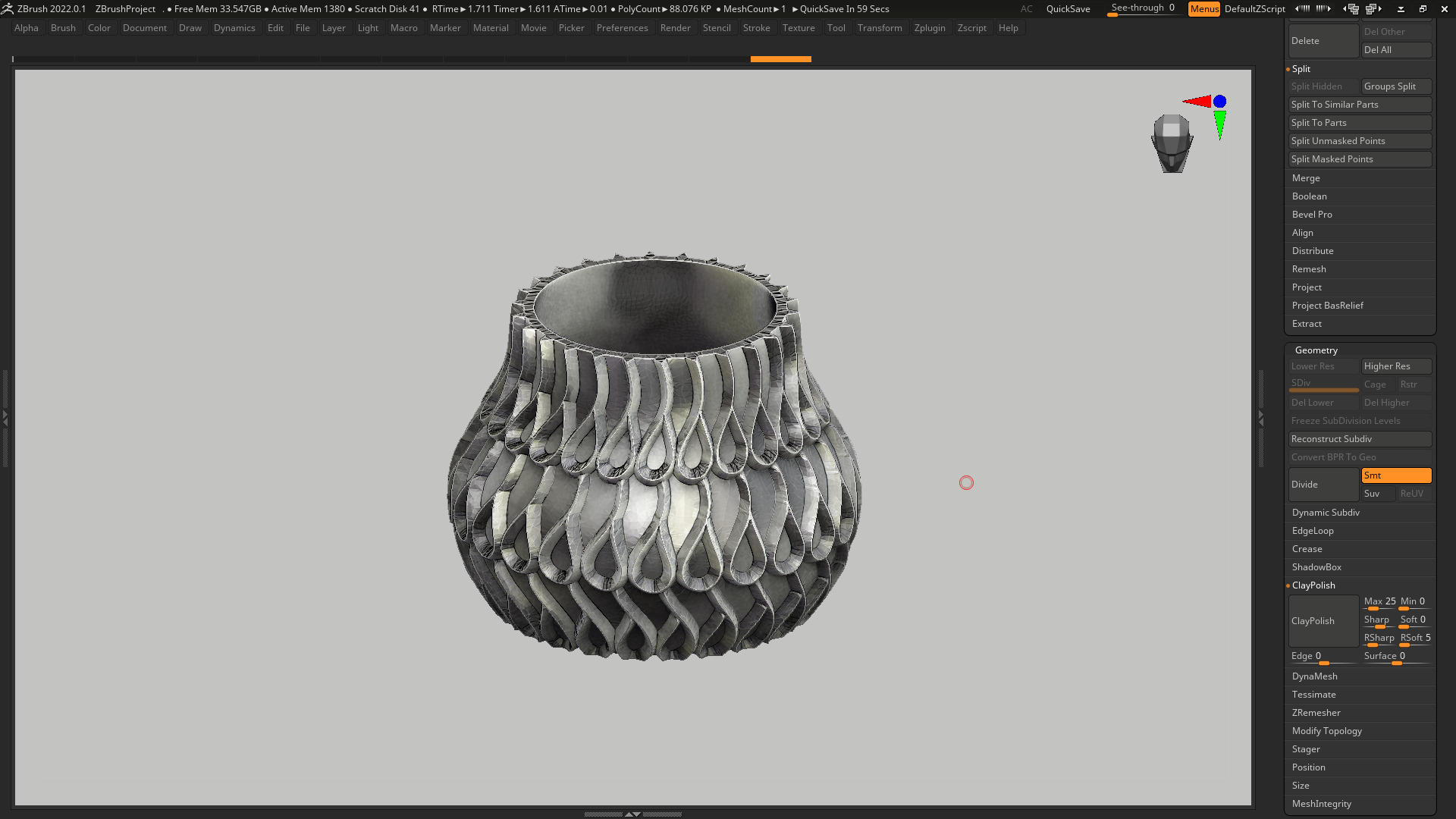 vase 3d print 403  3D print model_6