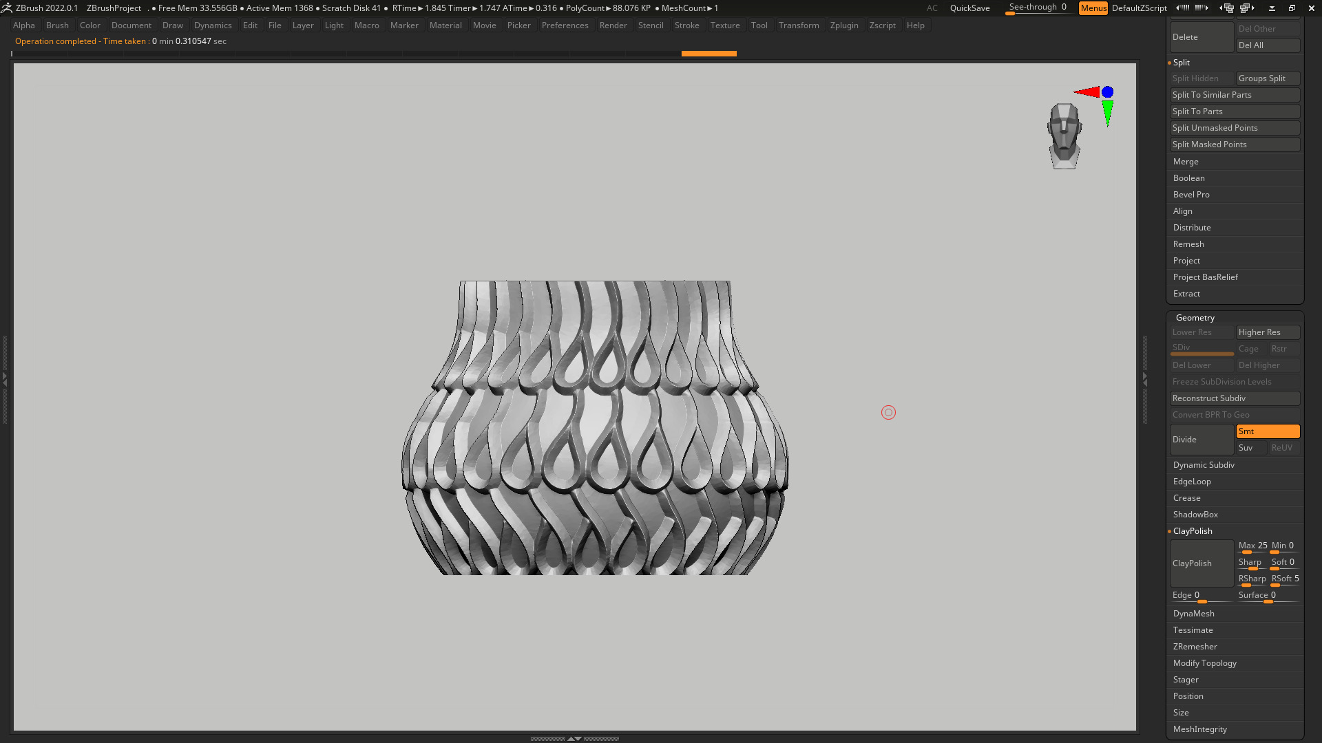 vase 3d print 403  3D print model_4