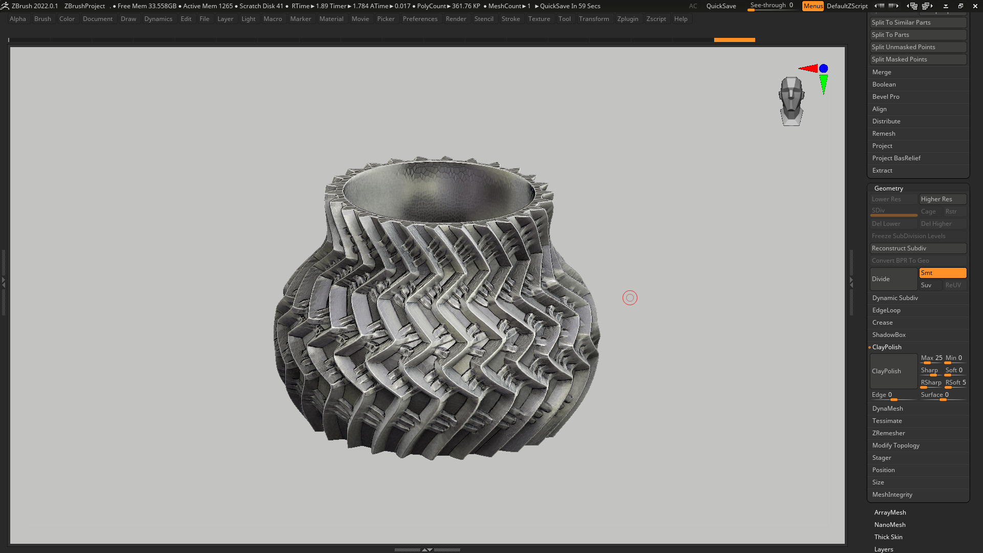 vase 3d print 402  3D print model_7