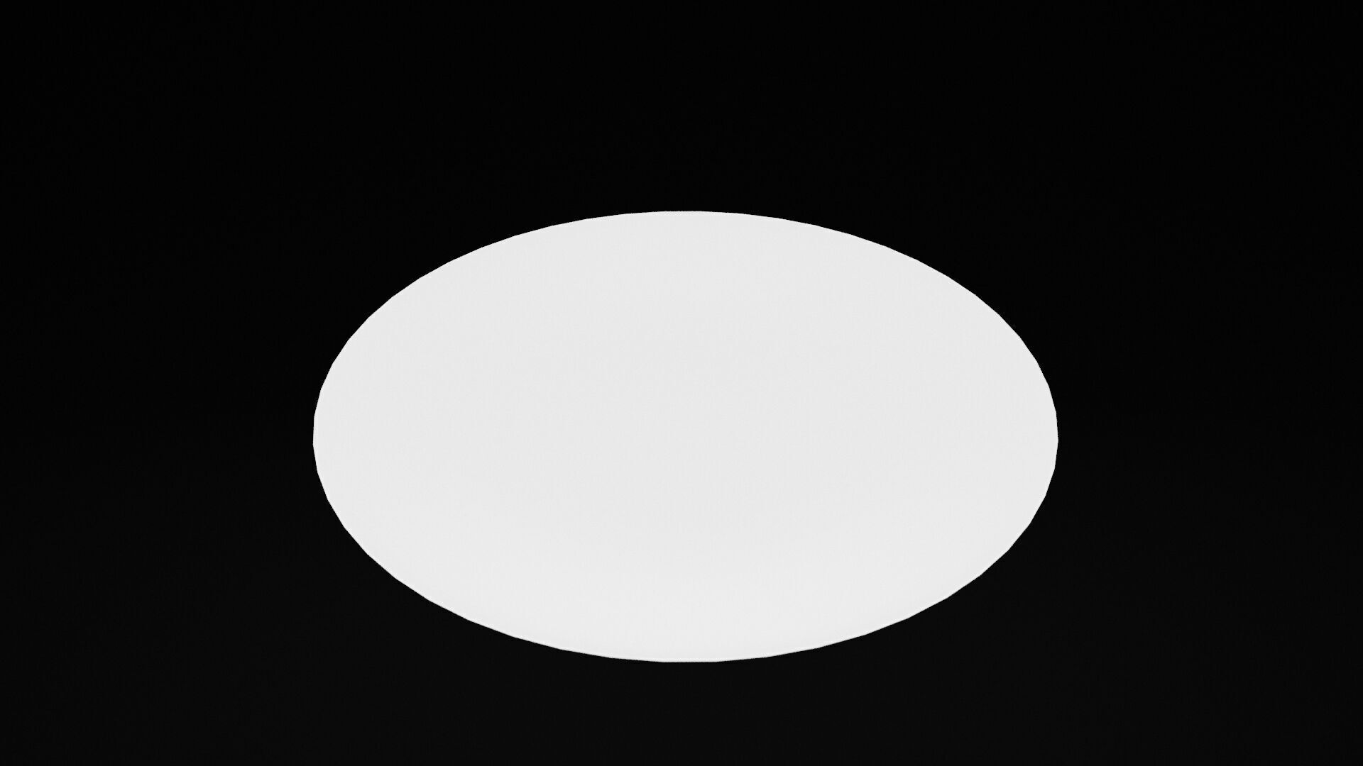 Eating Plate Low-poly 3D model_6