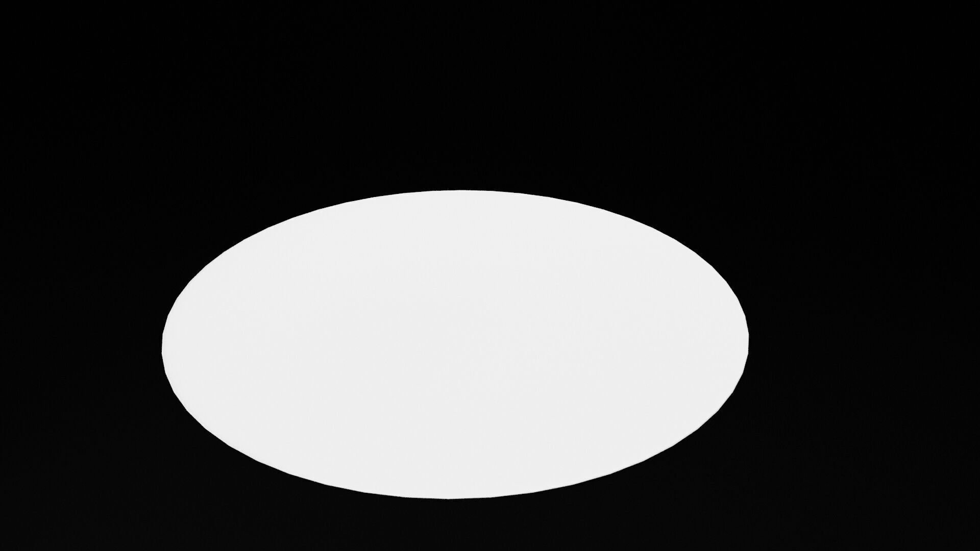 Eating Plate Low-poly 3D model_5