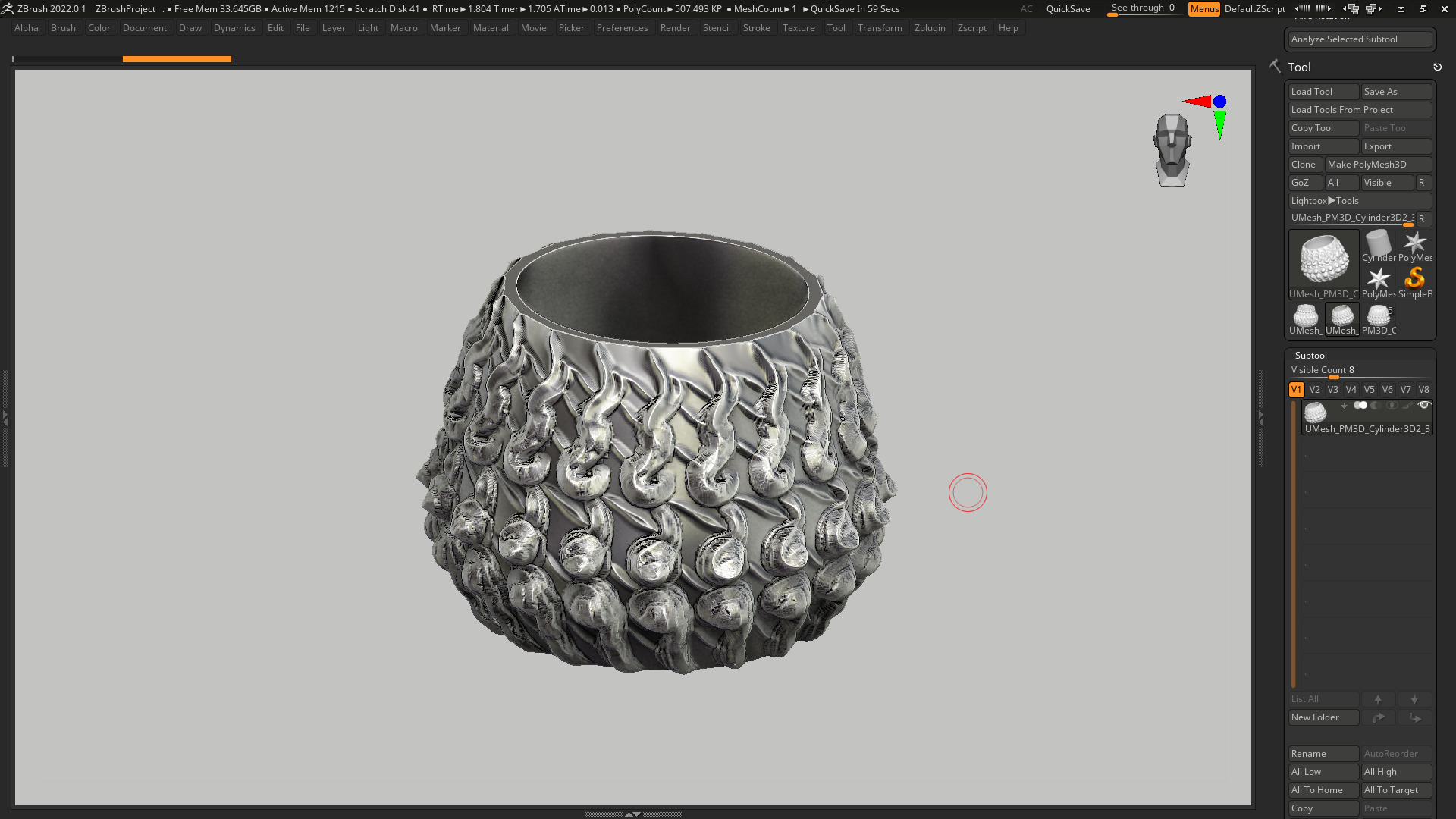 vase 3d print 401  3D print model_9
