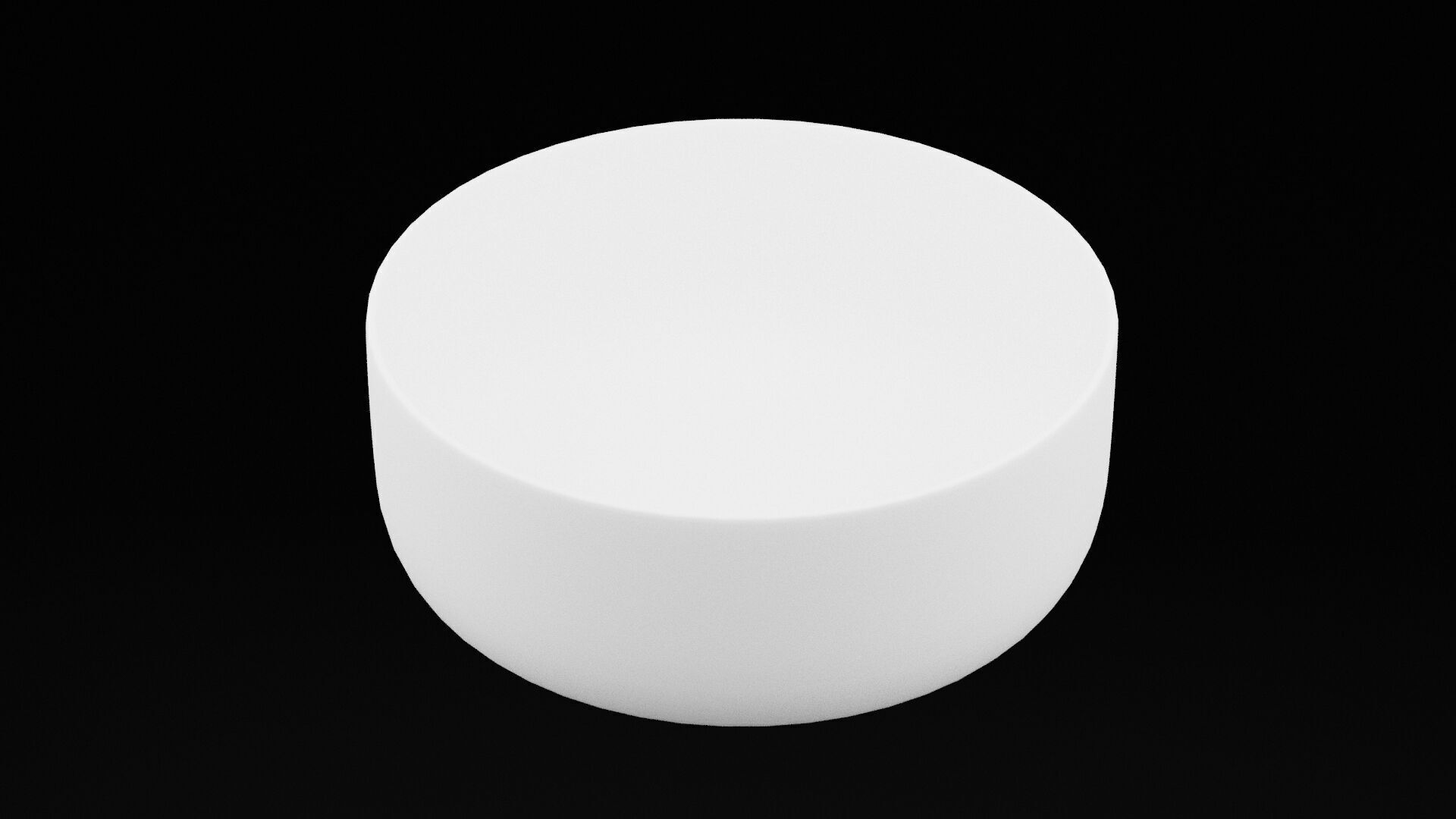 Eating Plate Low-poly 3D model_1