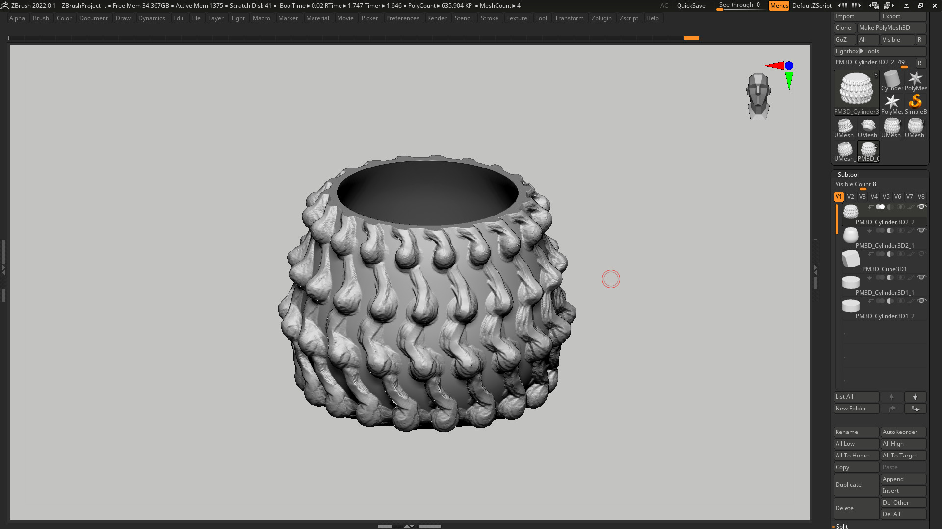 vase 3d print 398  3D print model_3