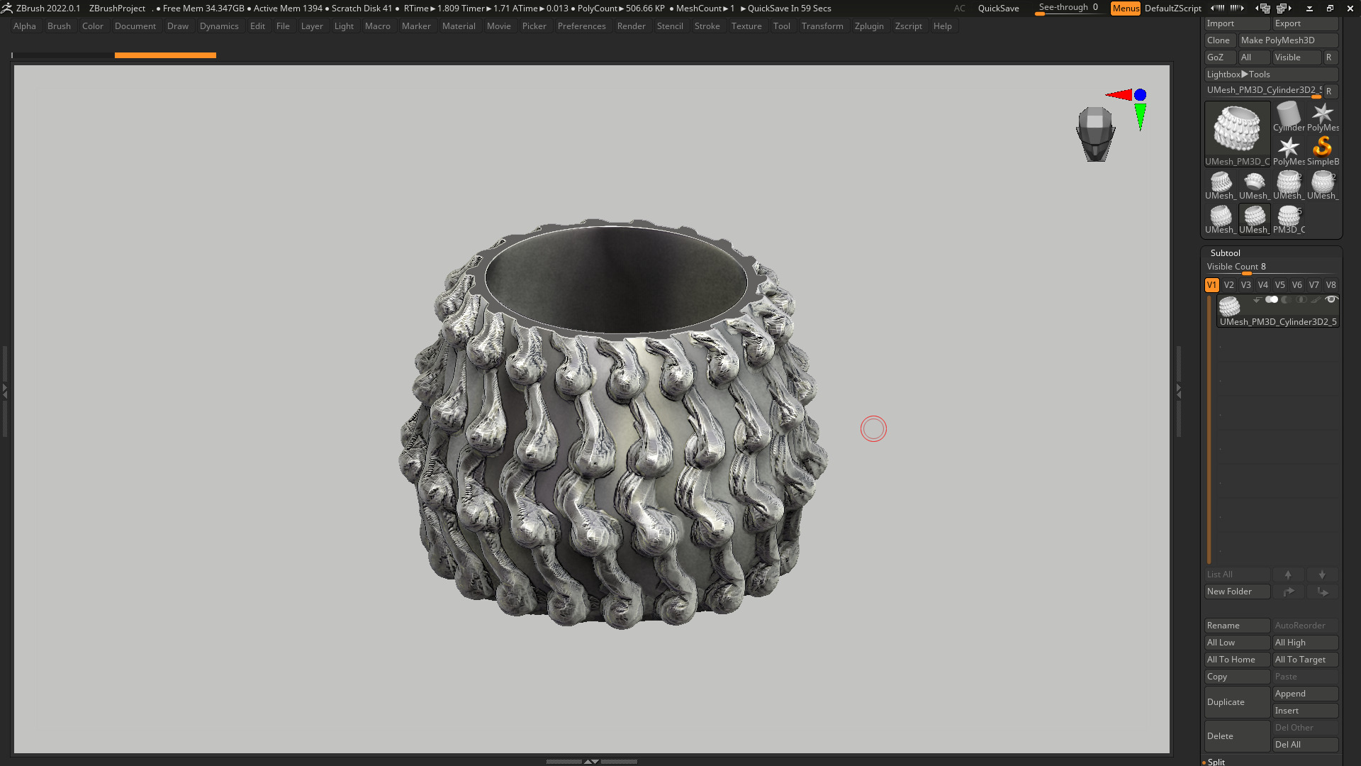 vase 3d print 398  3D print model_7