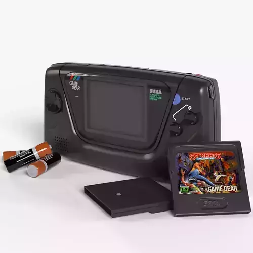 Sega Game Gear Low-poly 3D model