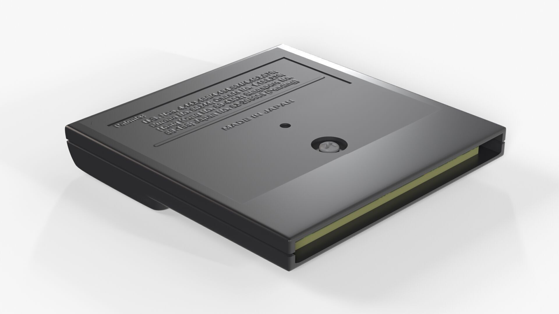 Sega Game Gear Low-poly 3D model_12