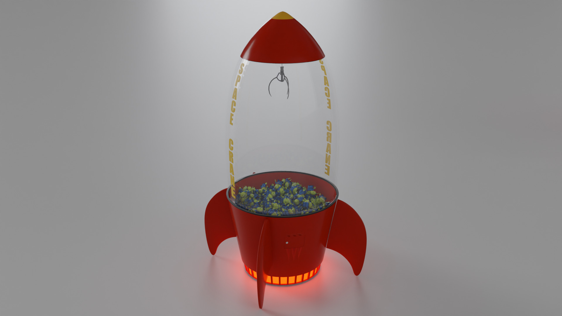 Toy Story Space Crate 3D model_2