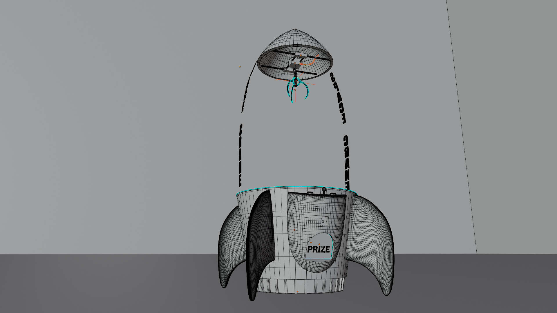 Toy Story Space Crate 3D model_9