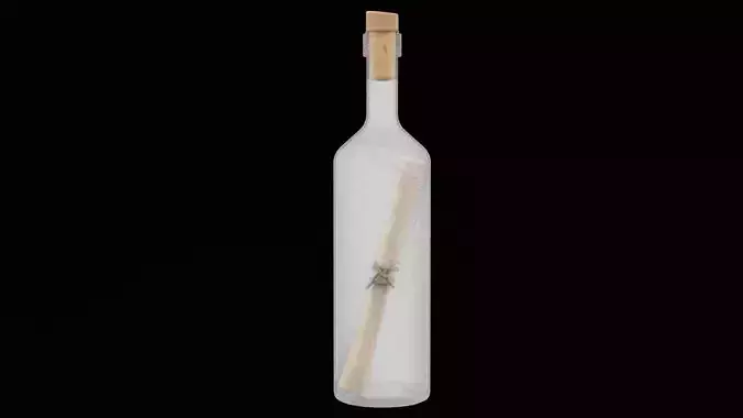Scroll in Bottle