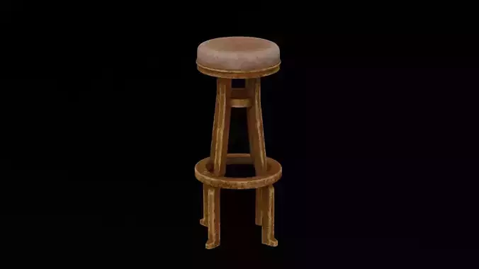 Wooden Stool 