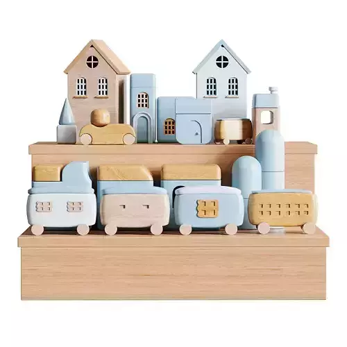 Wooden toy Collection