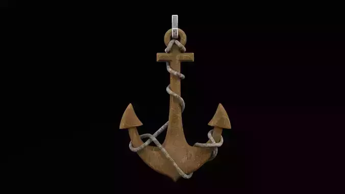 Wooden Anchor