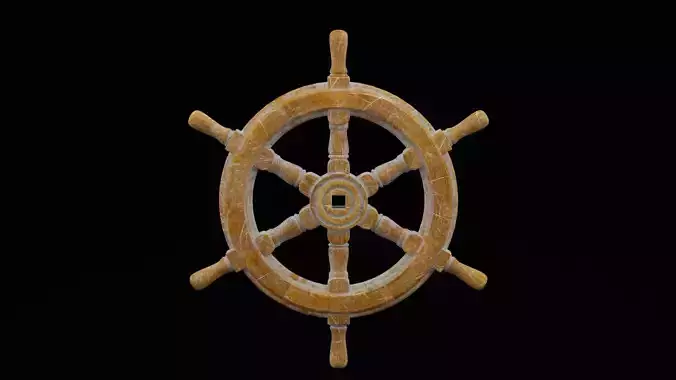 Ship Steering Wheel