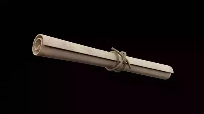 Ancient Rolled Scroll