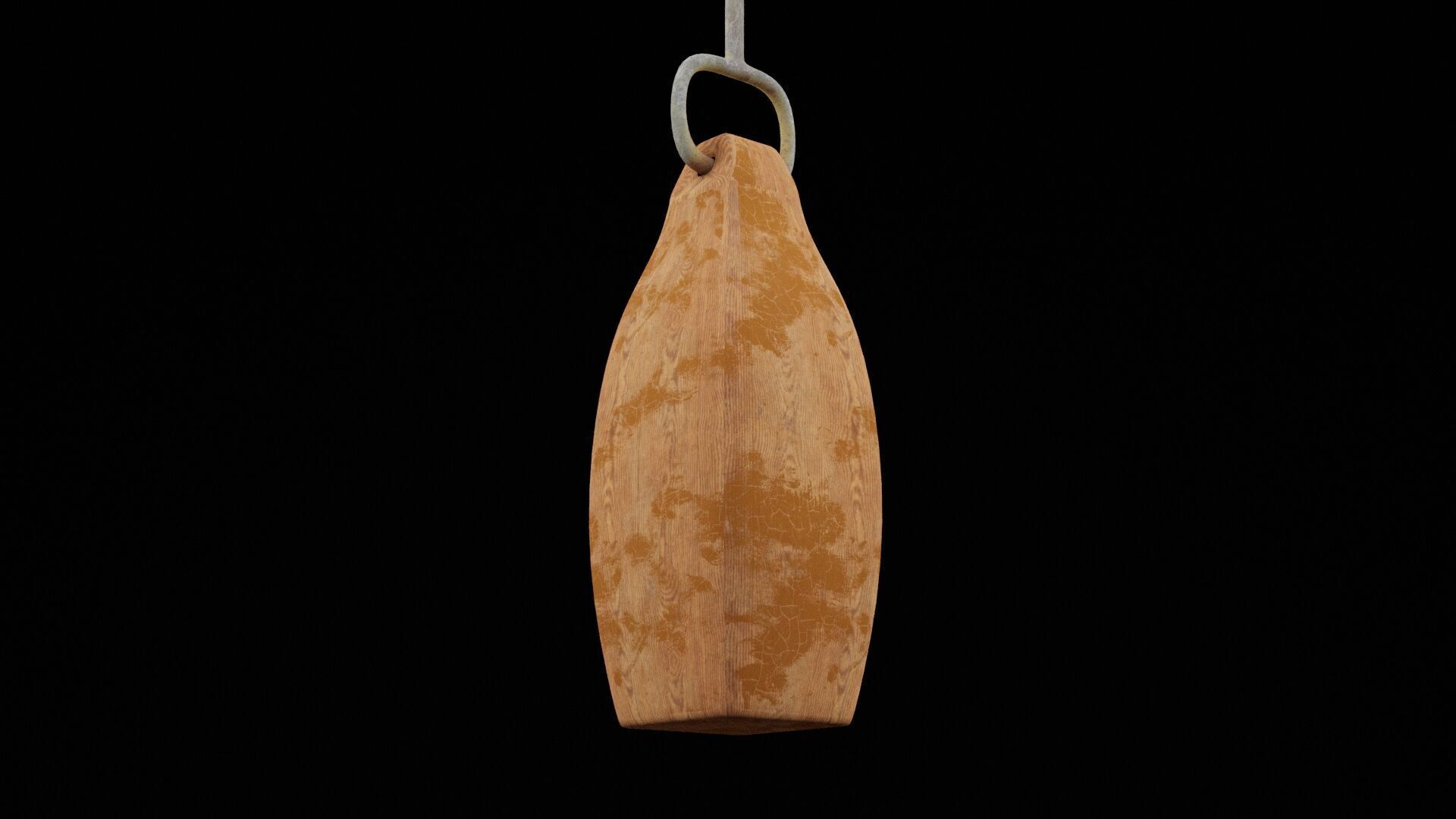 Hanging Bouy Low-poly 3D model_6