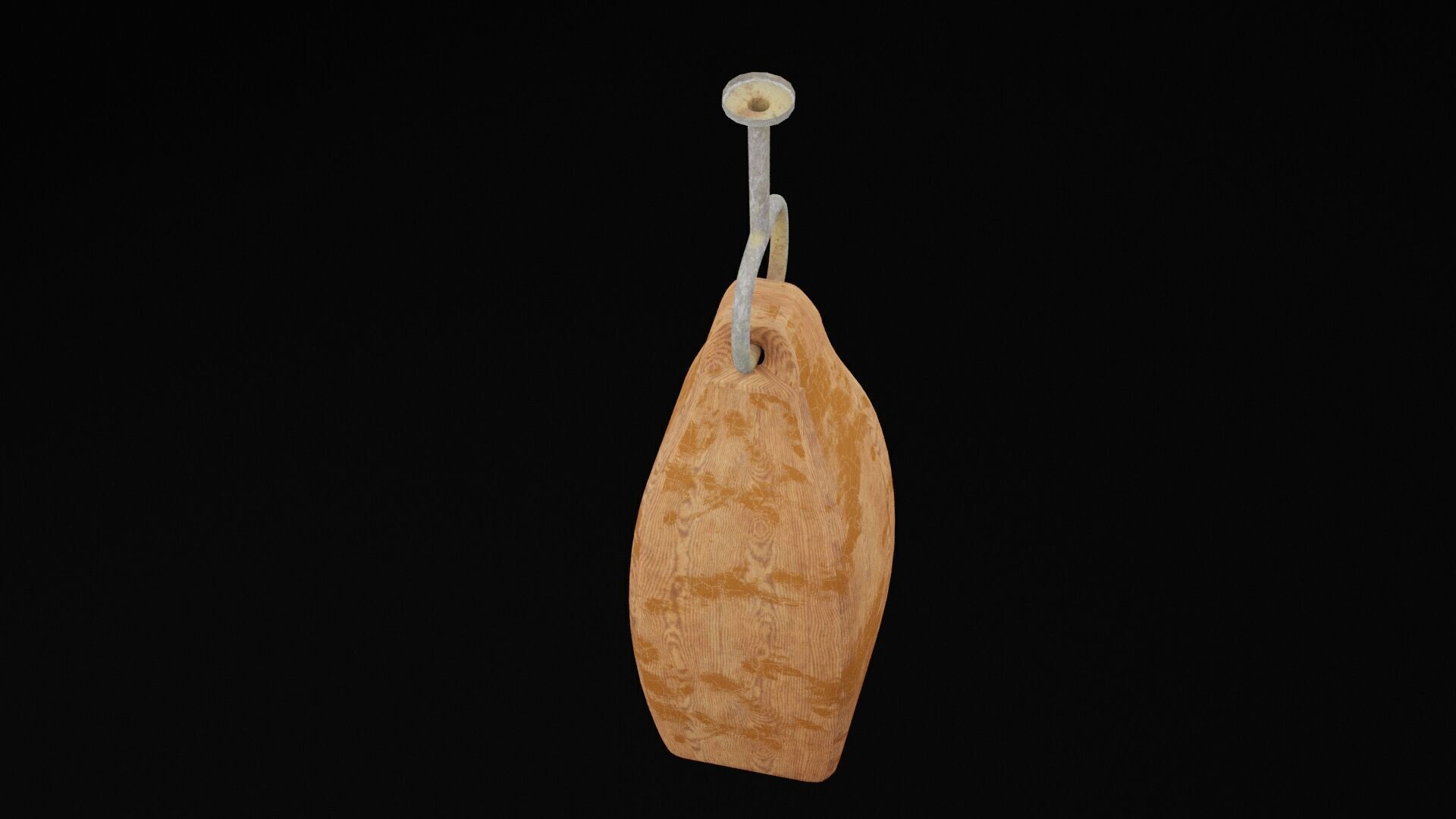 Hanging Bouy Low-poly 3D model_4