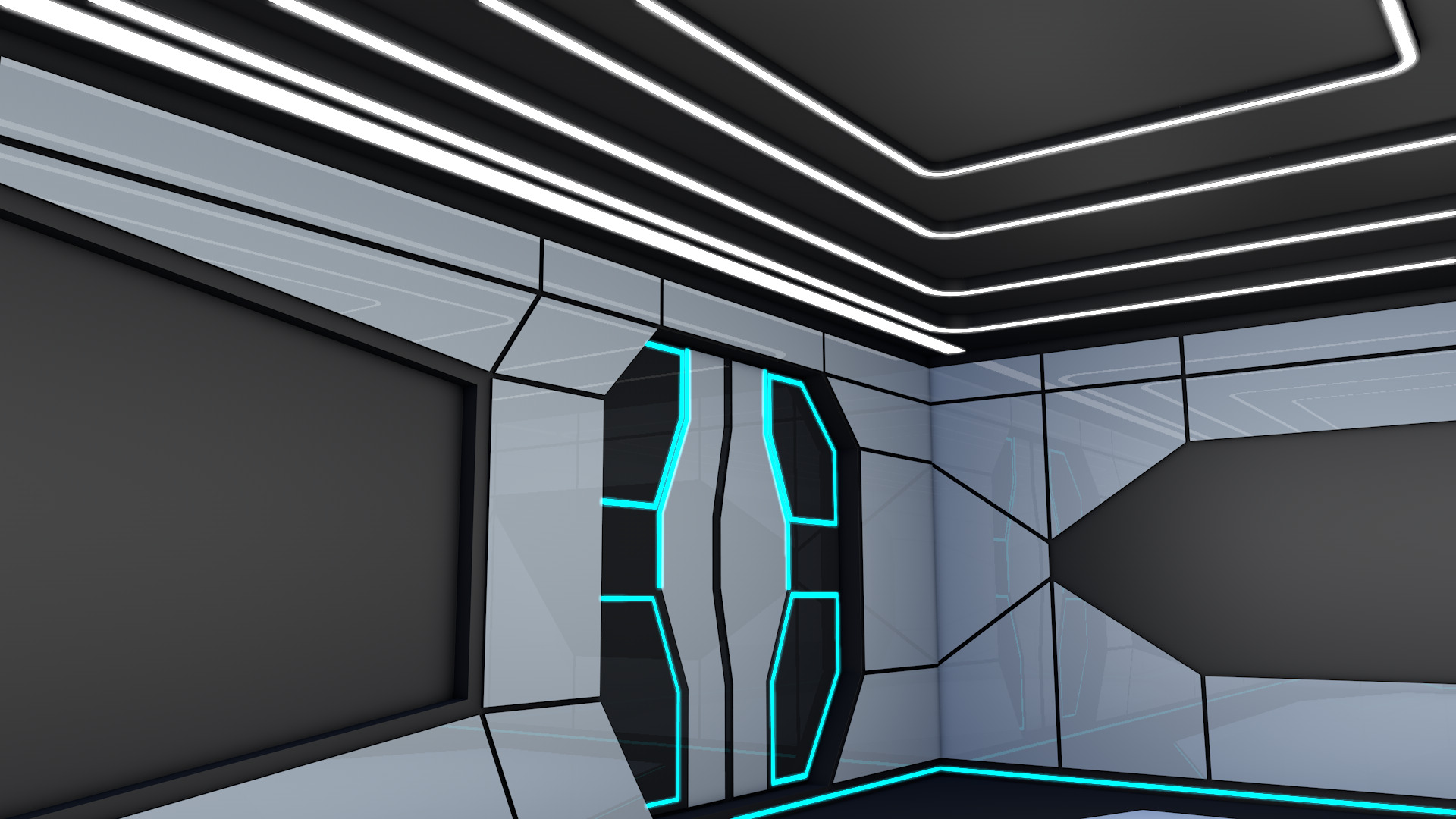 Sci Fi Room 3D model_5
