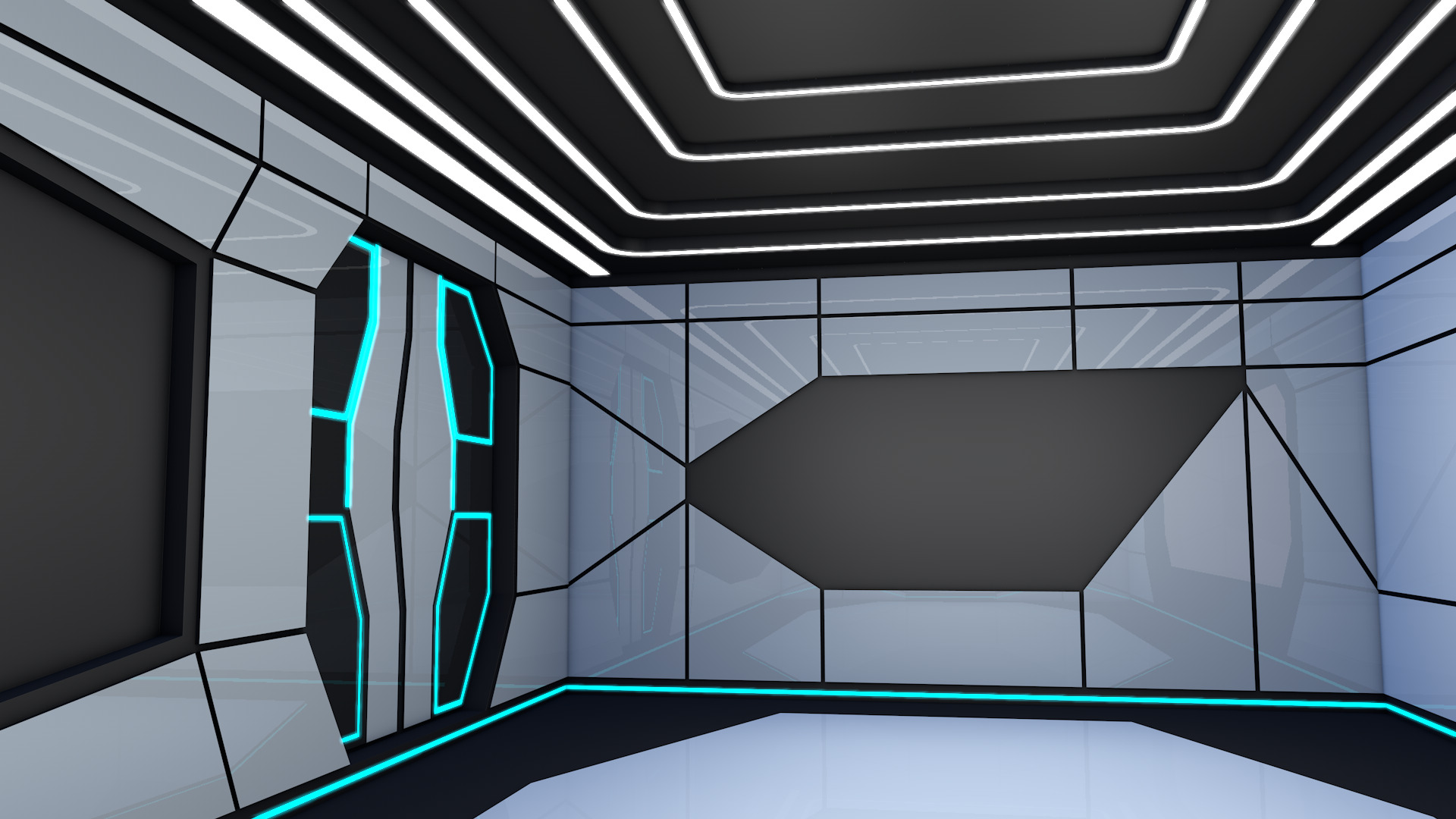 Sci Fi Room 3D model_3