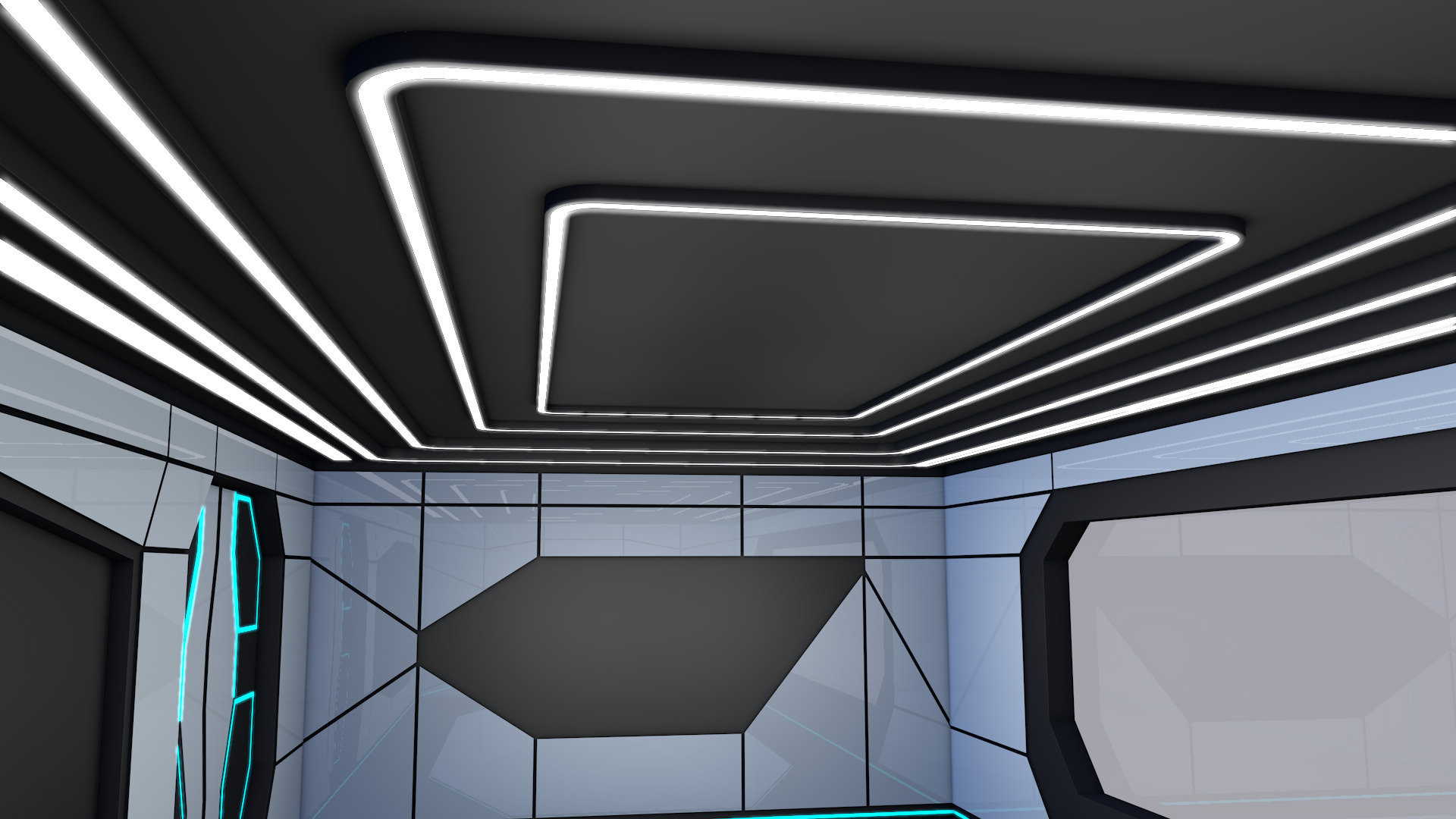Sci Fi Room 3D model_7
