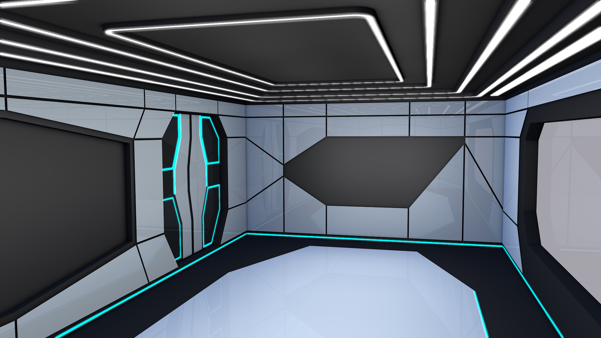 Sci Fi Room 3D model_8