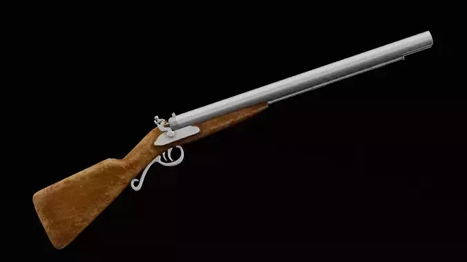 Double Barrel Rifle