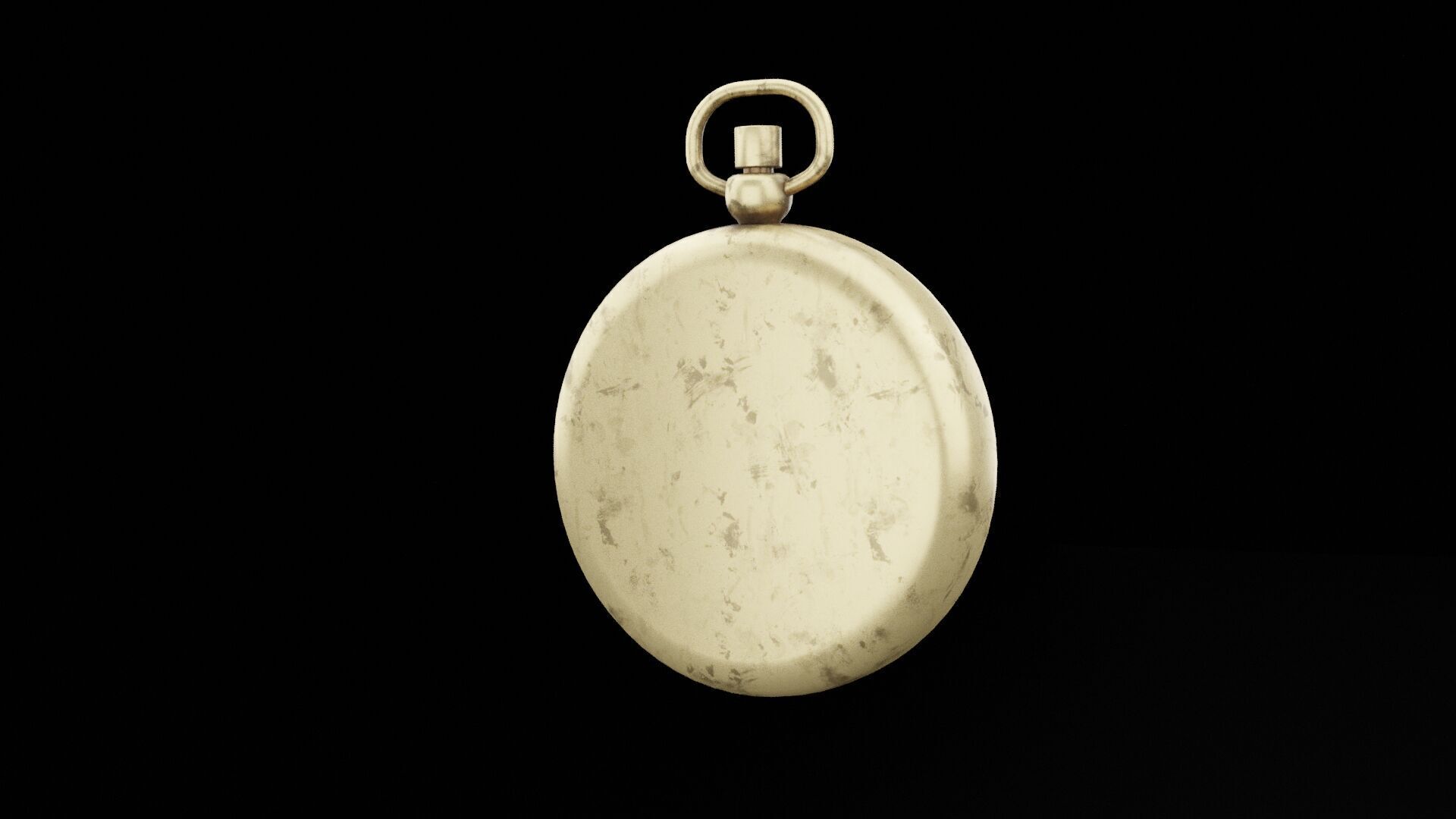 Navigational Compass Low-poly 3D model_5