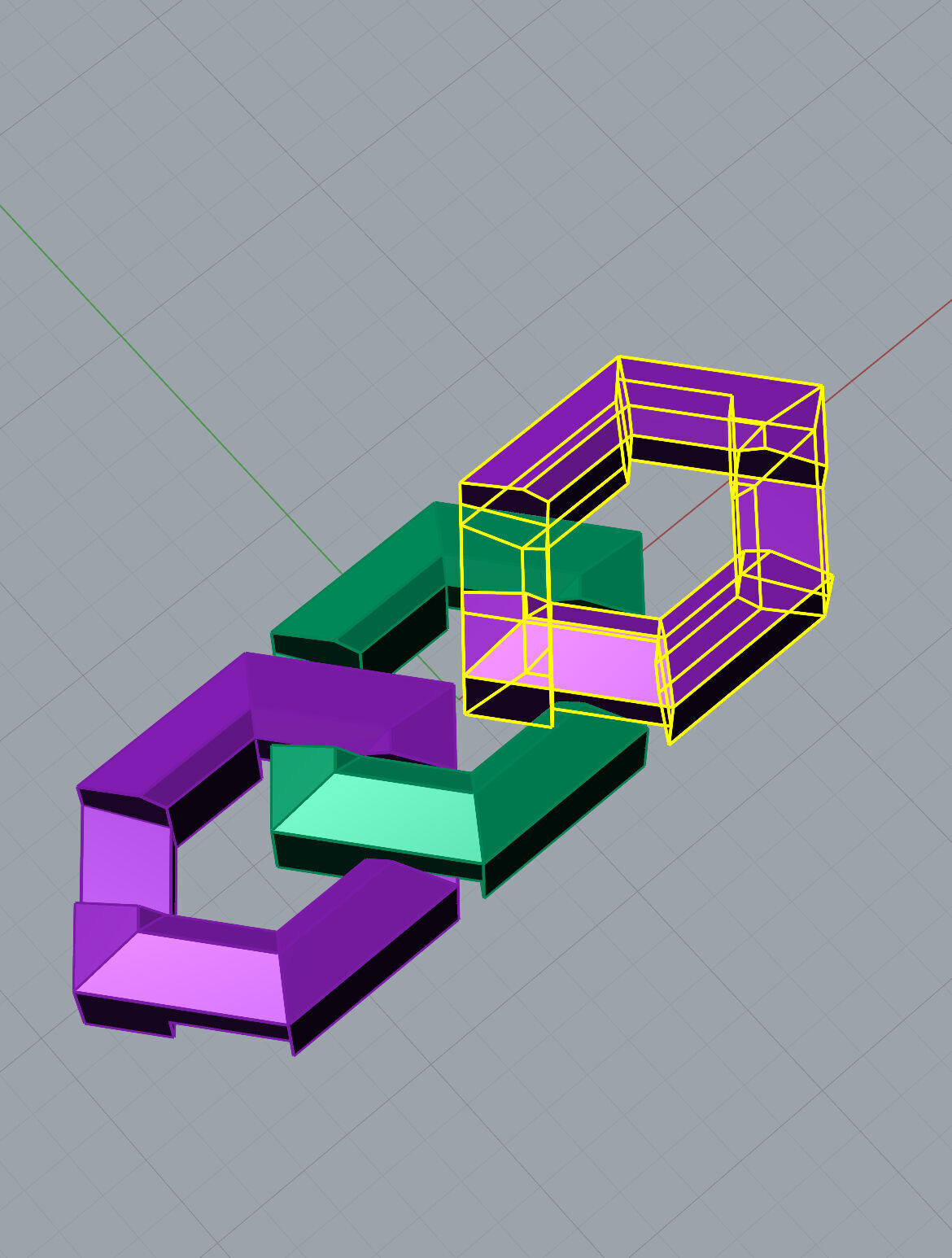 Bracelets and necklaces 3D print model_3