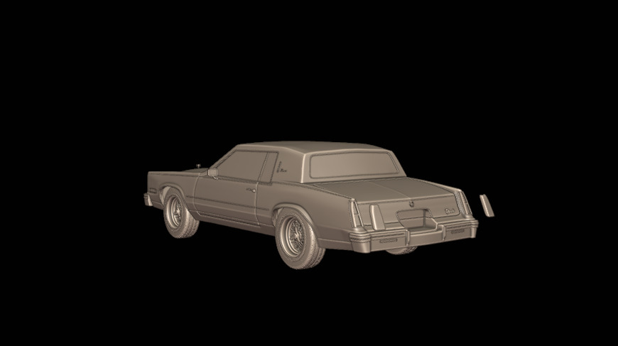 cadillac Eldorado 1983 3D print model_3