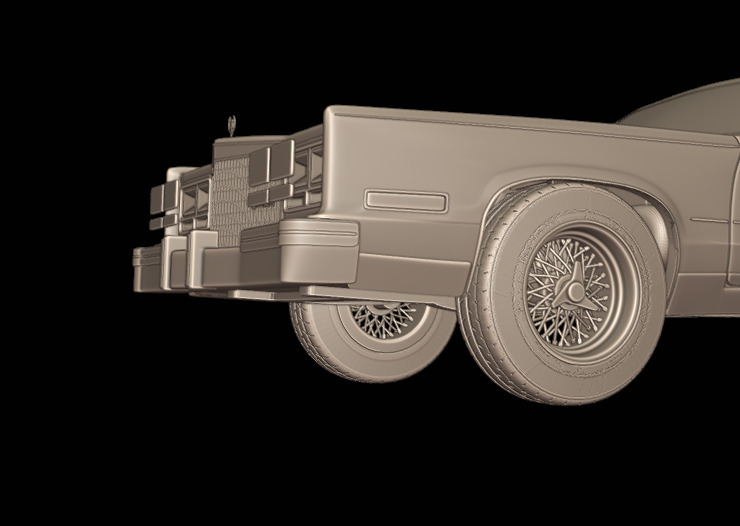 cadillac Eldorado 1983 3D print model_4