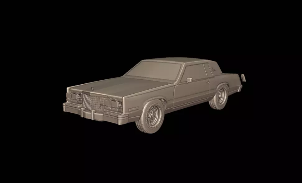 cadillac Eldorado 1983 3D print model_0